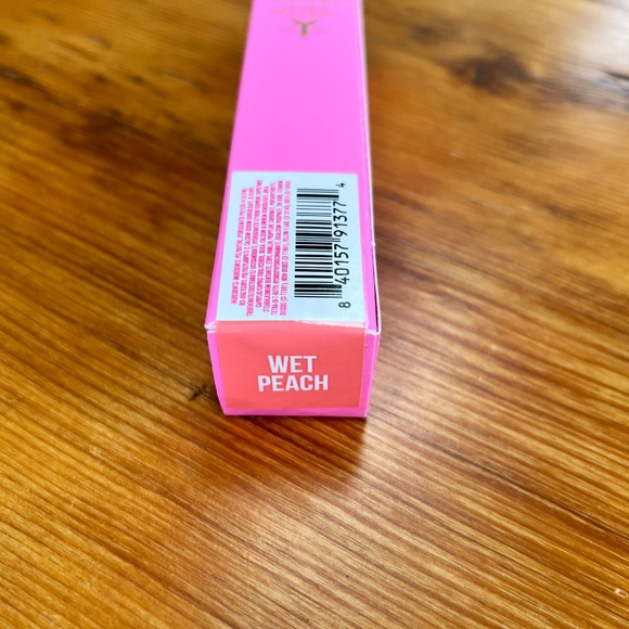 Wet Peach New in Box Jeffree Star The Gloss Pink Sparkle Lipgloss Peachy Shimmer - Picture 3 of 3